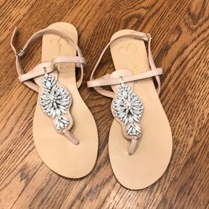 Jeweled sandals